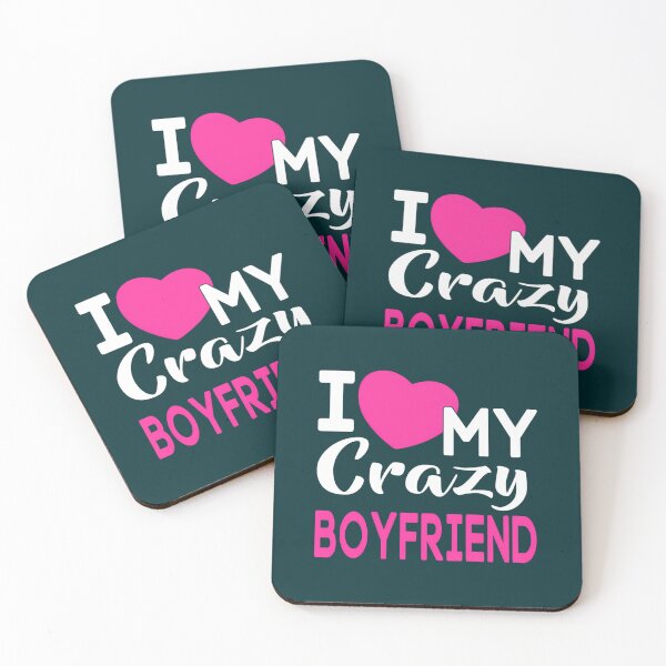 Item preview,   Love My Crazy Boyfriend T-Shirt designed and sold by Titustore.