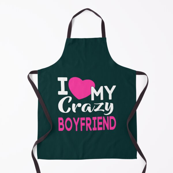 Item preview, Love My Crazy Boyfriend T-Shirt designed and sold by Titustore.