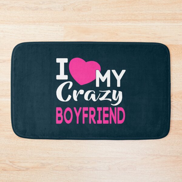Item preview,   Love My Crazy Boyfriend T-Shirt designed and sold by Titustore.