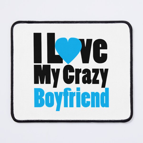 Item preview,   Couple Matching I Love My Crazy Boyfriend designed and sold by Titustore.