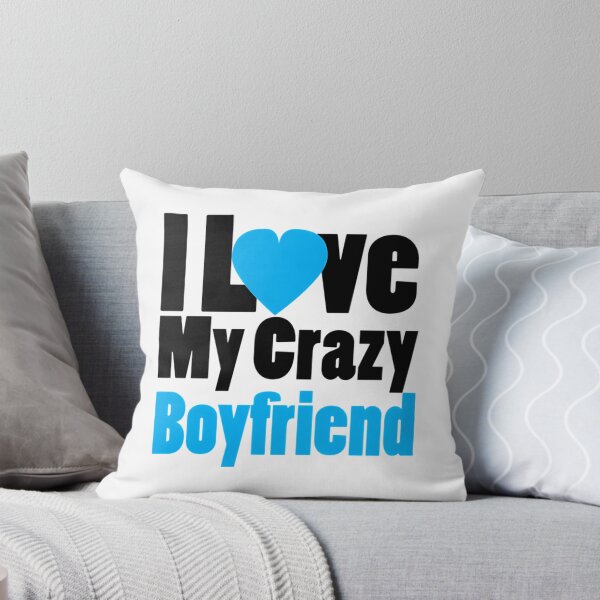 Item preview,   Couple Matching I Love My Crazy Boyfriend designed and sold by Titustore.