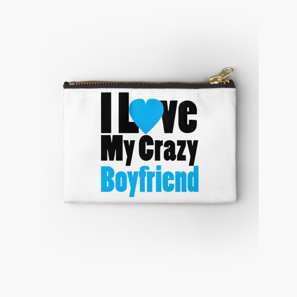 Item preview,   Couple Matching I Love My Crazy Boyfriend designed and sold by Titustore.