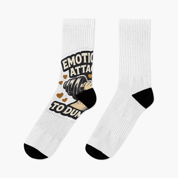 Item preview, Emotionally Attached To Dumbbells Funny Gym Meme Vintage Fitness Design designed and sold by Artbysarmina.