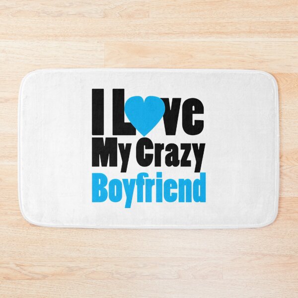 Item preview,   Couple Matching I Love My Crazy Boyfriend designed and sold by Titustore.