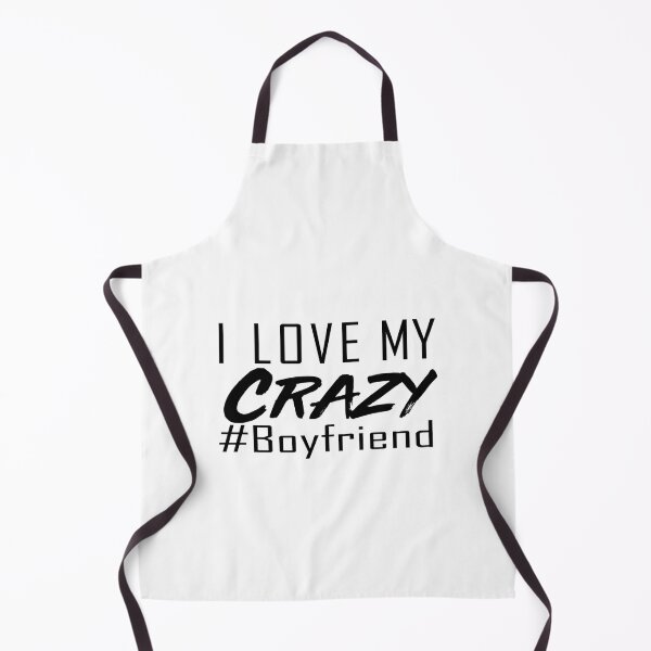 Item preview, I Love My Crazy Boyfriend designed and sold by Titustore.