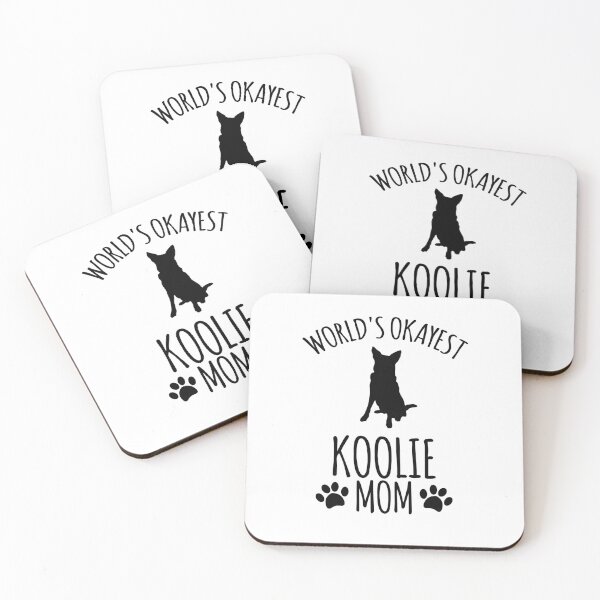Item preview, Worlds Okayest Koolie Mom - Dog Mom designed and sold by kindxinn.