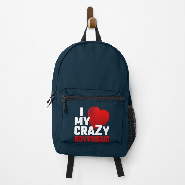 Item preview,  I Love My Crazy Boyfriend designed and sold by Titustore.