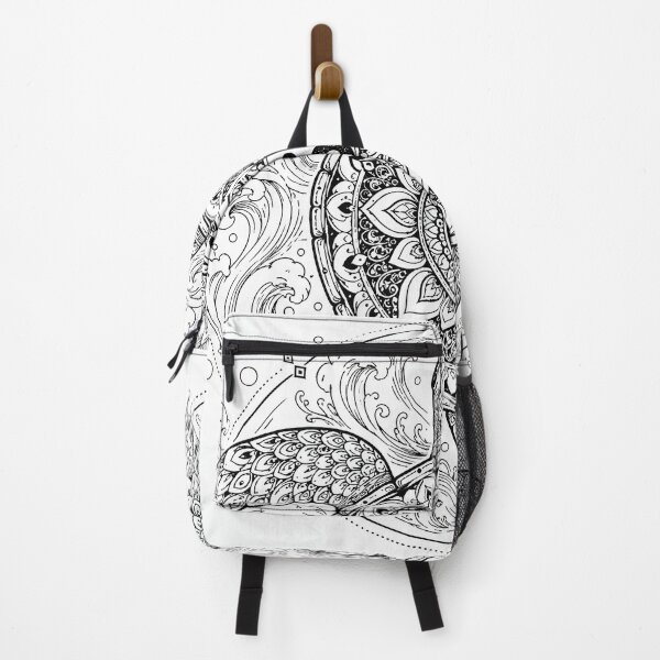 Item preview, Yin Yang Turtle Mandala Line Art designed and sold by suryabumblee.