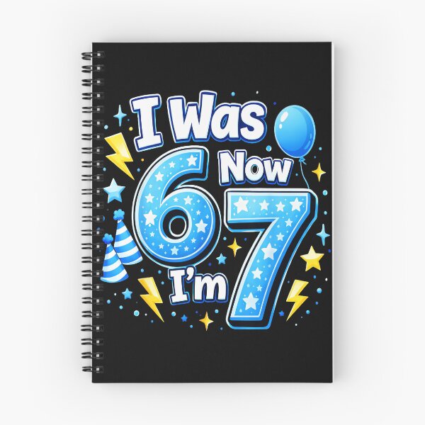 Artikelvorschau, Ich war 6, jetzt bin ich 7 – Feier zum siebten Geburtstag entworfen und verkauft von SanTiOmal.
