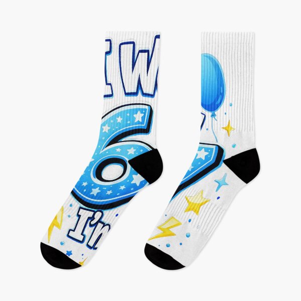 Item preview, I Was 6 Now I'm 7 Seventh Birthday Age Seven Celebration designed and sold by SanTiOmal.