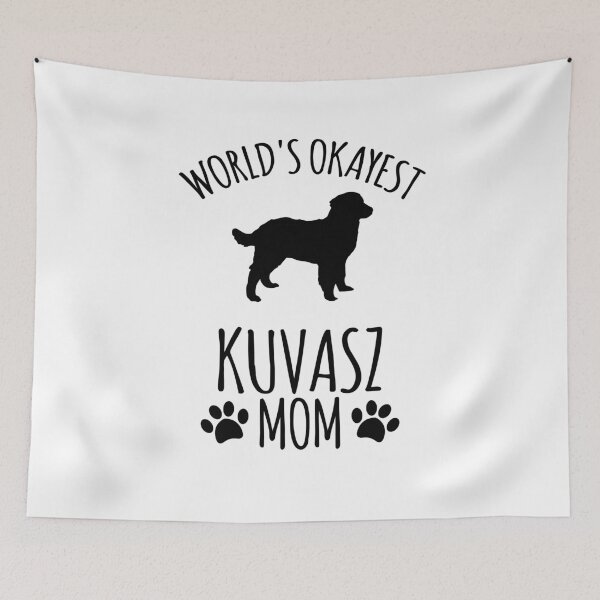 Item preview, Worlds Okayest Kuvasz Mom - Dog Mom designed and sold by kindxinn.
