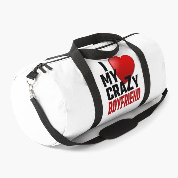 Item preview, I Love My Crazy Boyfriend designed and sold by Titustore.