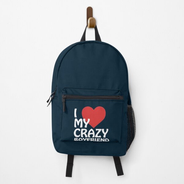 Item preview, I Love My Crazy Boyfriend designed and sold by Titustore.