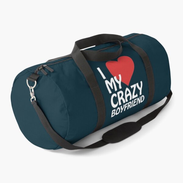 Item preview, I Love My Crazy Boyfriend designed and sold by Titustore.