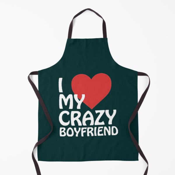 Item preview, I Love My Crazy Boyfriend designed and sold by Titustore.