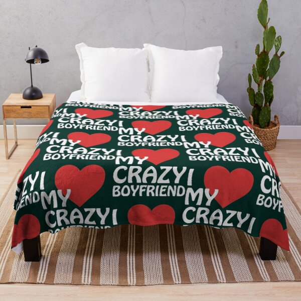 Item preview, I Love My Crazy Boyfriend designed and sold by Titustore.