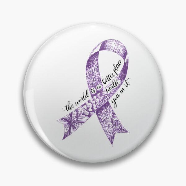Item preview, Floral Cystic Fibrosis Awareness  designed and sold by sailorjessiArt.
