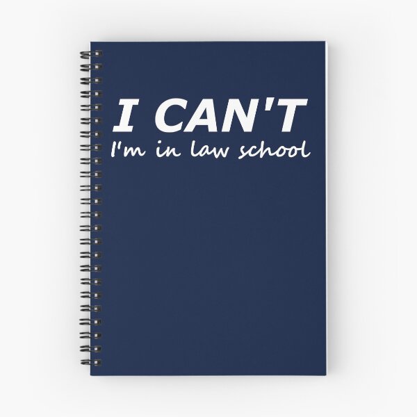 Item preview, I Cant Im in Law School- Funny Law School Joke designed and sold by the-elements.