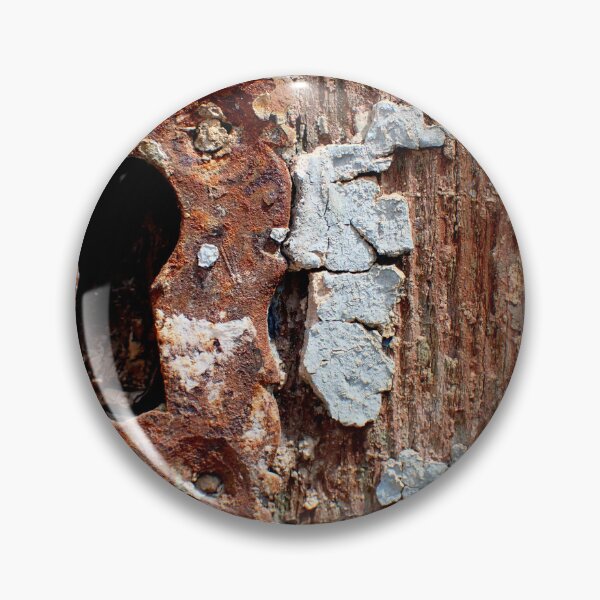 Item preview, Rusty Keyhole on Weathered Wooden Door designed and sold by onubi.