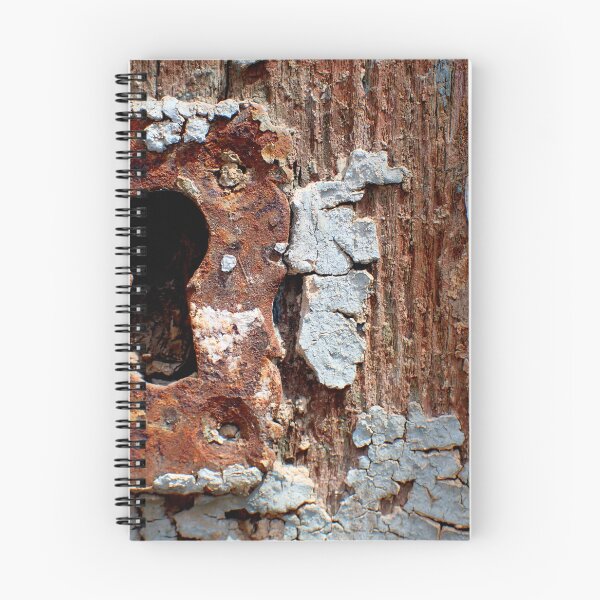 Item preview, Rusty Keyhole on Weathered Wooden Door designed and sold by onubi.