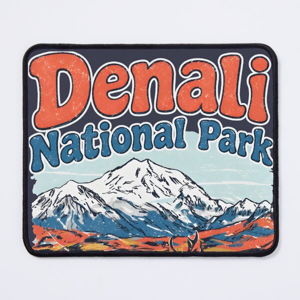 Item preview, Denali National Park Colorful Landscape Cute Bison designed and sold by HowToCanadian.