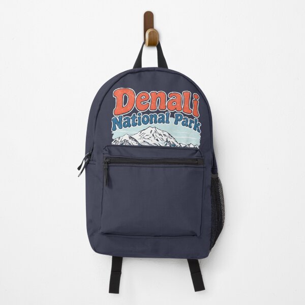 Item preview, Denali National Park Colorful Landscape Cute Bison designed and sold by HowToCanadian.