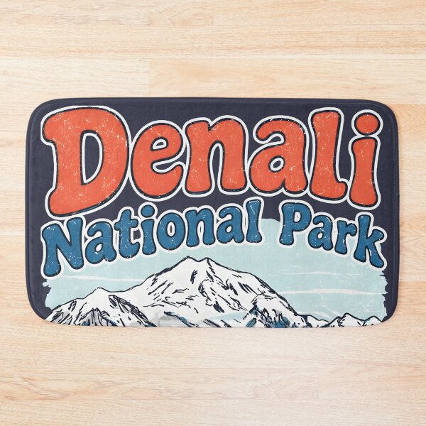 Item preview, Denali National Park Colorful Landscape Cute Bison designed and sold by HowToCanadian.