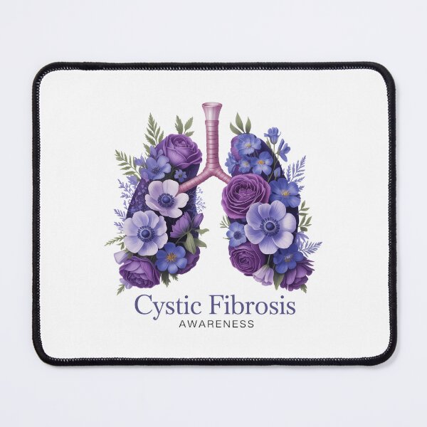 Item preview, Floral Cystic Fibrosis Awareness designed and sold by sailorjessiArt.