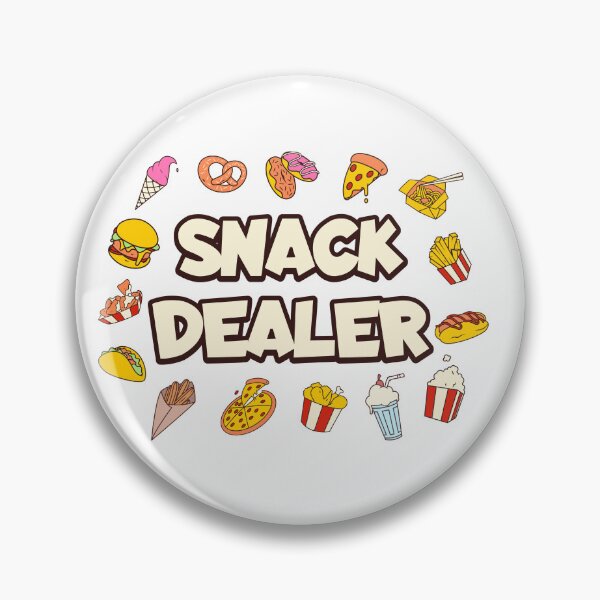 Item preview, Snack Dealer, Foodie, Snacks, Junk food  designed and sold by bluesquidink.