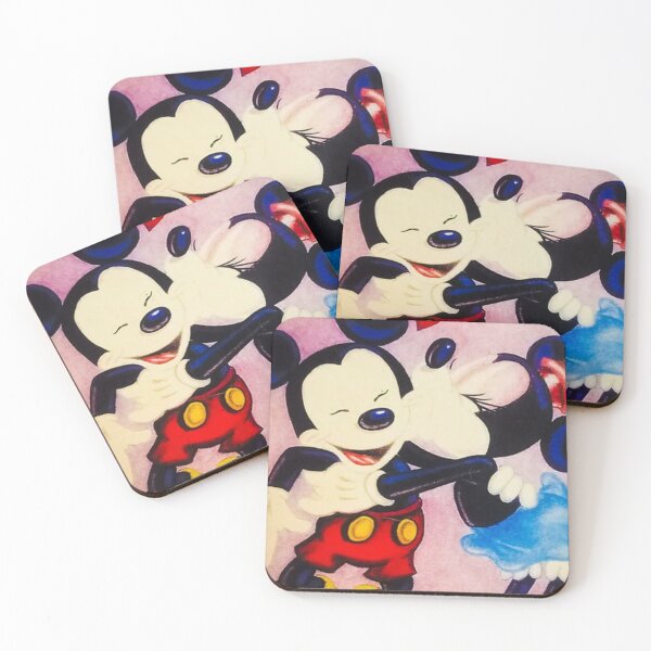 Item preview,  Handdrawn illustration of micky & minnie designed and sold by Black Sheep Studios .