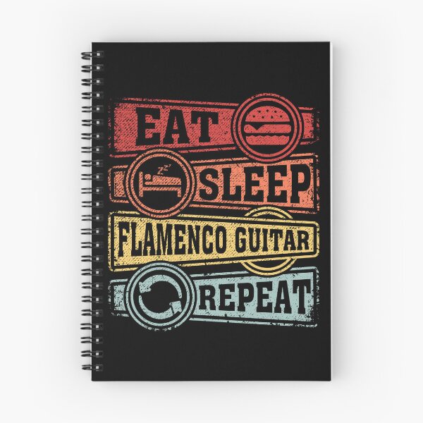 Item preview, Eat Sleep Flamenco guitar Repeat designed and sold by GabbyKash.