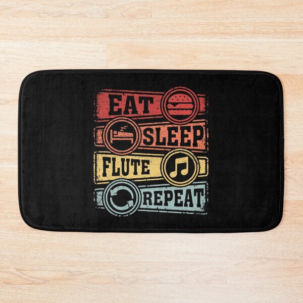 Item preview, Eat Sleep Flute Repeat designed and sold by GabbyKash.