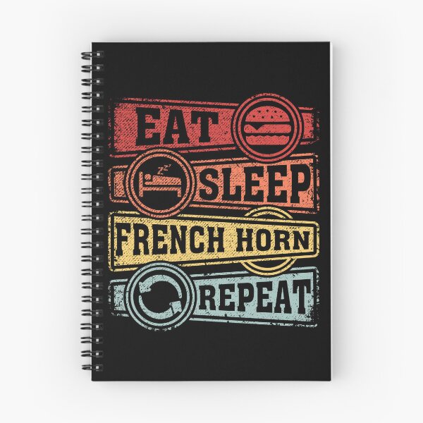 Item preview, Eat Sleep French horn Repeat designed and sold by GabbyKash.