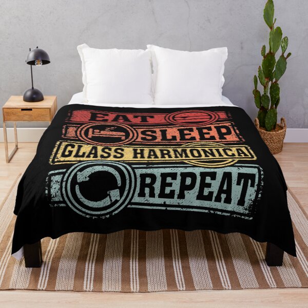 Item preview, Eat Sleep Glass harmonica Repeat designed and sold by GabbyKash.