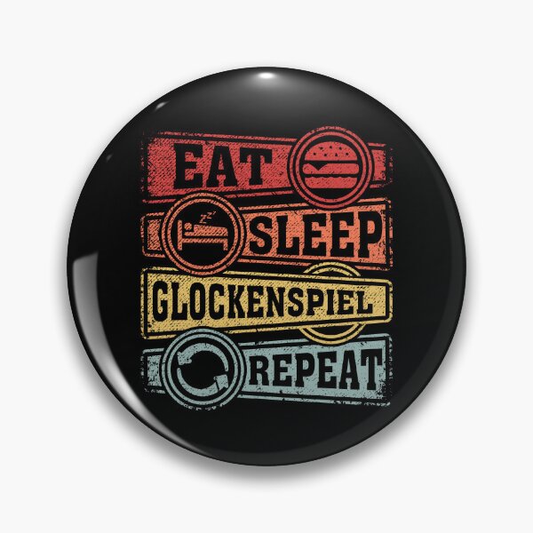 Item preview, Eat Sleep Glockenspiel Repeat designed and sold by GabbyKash.