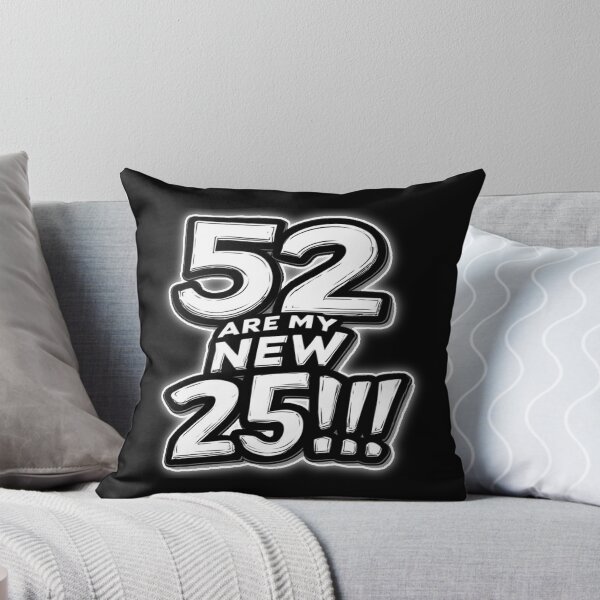 Item preview, Motivational Typography black and white 52 ARE MY NEW 25!!! designed and sold by Giulivo Store Graphic.