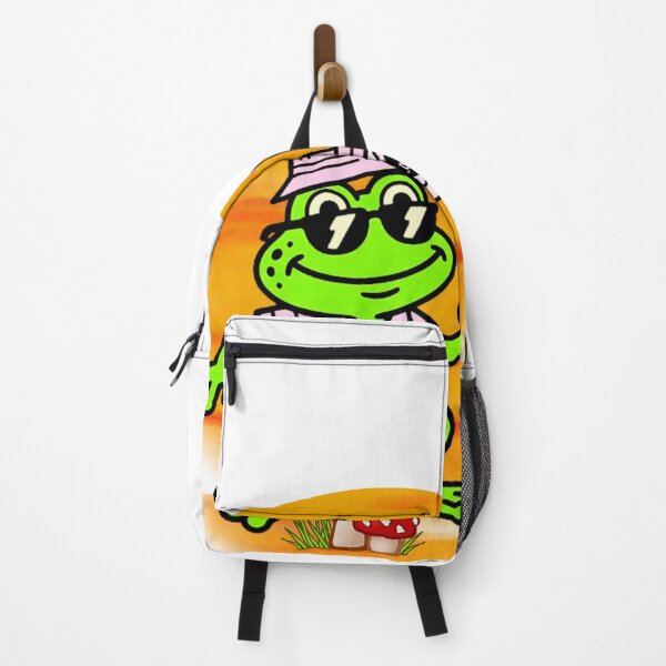 Item preview, Radical Refreshment: Retro Coffee Frog on Mushroom designed and sold by 2msons.