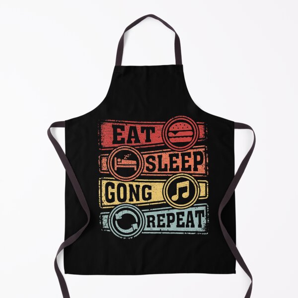 Item preview, Eat Sleep Gong Repeat designed and sold by GabbyKash.