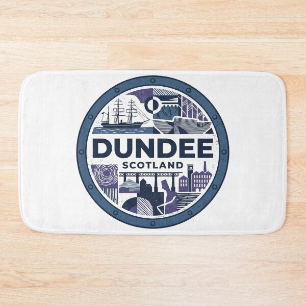 Item preview, Dundee Scotland Vintage Travel Badge Art designed and sold by redsharkuk.