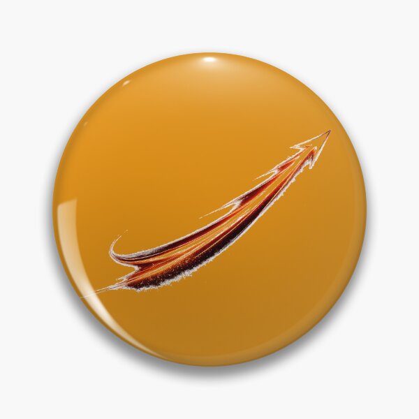 Item preview, Keep Moving Forward- Orange Energy Arrow designed and sold by Chameleon by Ewa .