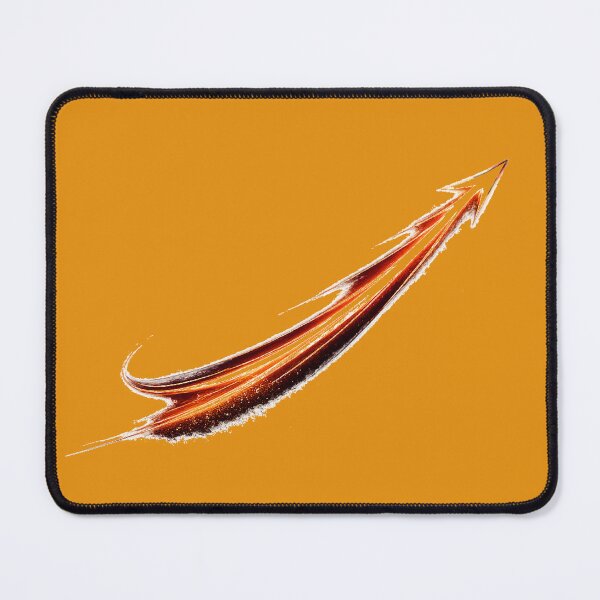 Item preview, Keep Moving Forward- Orange Energy Arrow designed and sold by Chameleon by Ewa .
