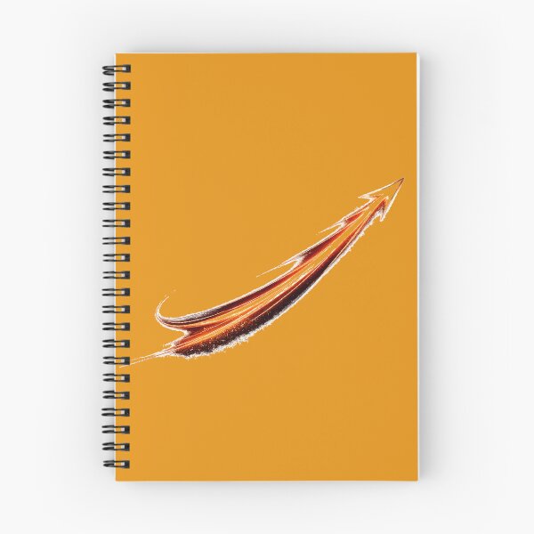 Item preview, Keep Moving Forward- Orange Energy Arrow designed and sold by Chameleon by Ewa .