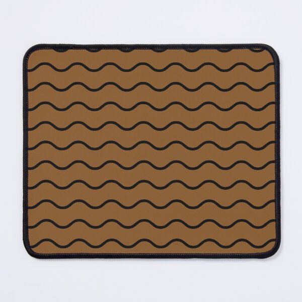 Item preview, Bronze And Black Waves Pattern designed and sold by pattern-archive.