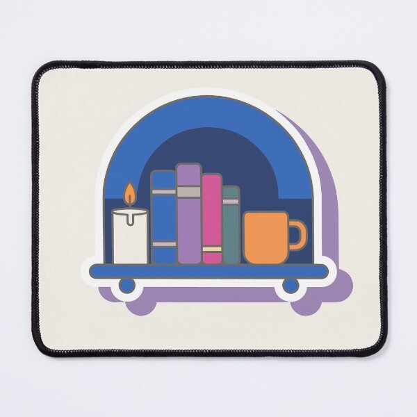Item preview, Bisexual Cozy Shelf Books Mug Candle designed and sold by TrendMorphic.