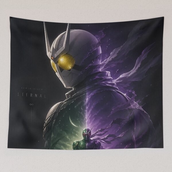 Item preview, Kamen Rider Eternal Duality | Dark Anime Tokusatsu Warrior Wall  designed and sold by Dyan4.