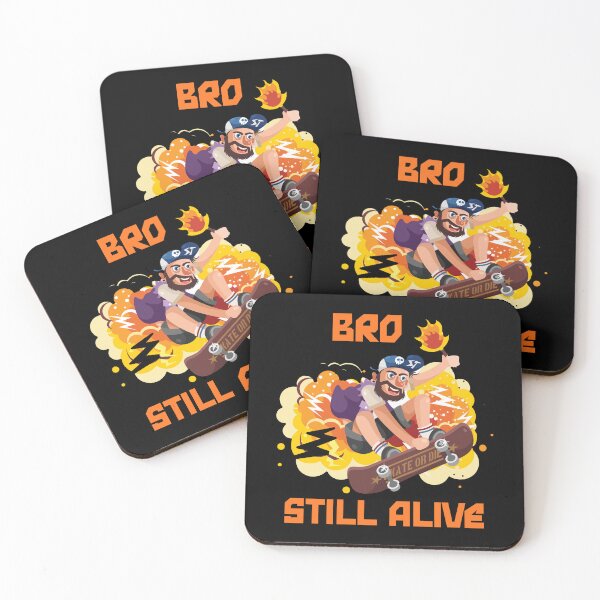 Item preview, Bro Still Alive Skateboarding designed and sold by EfiKrios.