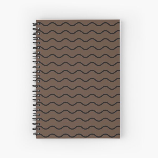 Item preview, Brown And Black Waves Pattern designed and sold by pattern-archive.