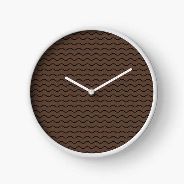 Item preview, Brown And Black Waves Pattern designed and sold by pattern-archive.