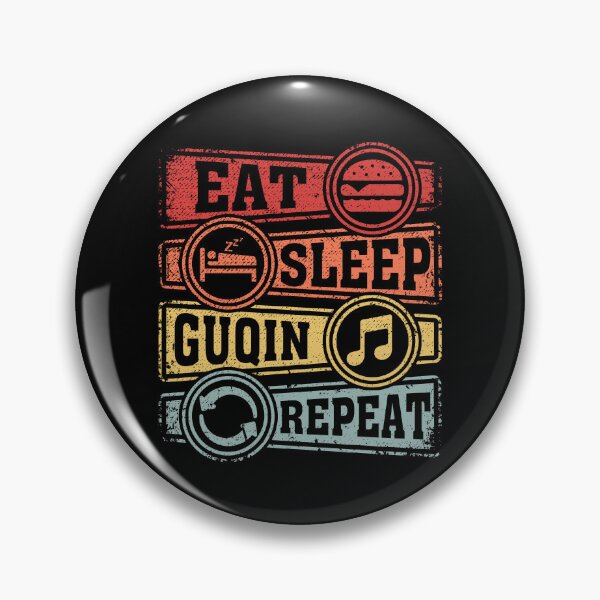 Item preview, Eat Sleep Guqin Repeat designed and sold by GabbyKash.