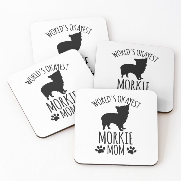 Item preview, Worlds Okayest Morkie Mom - Dog Mom designed and sold by kindxinn.